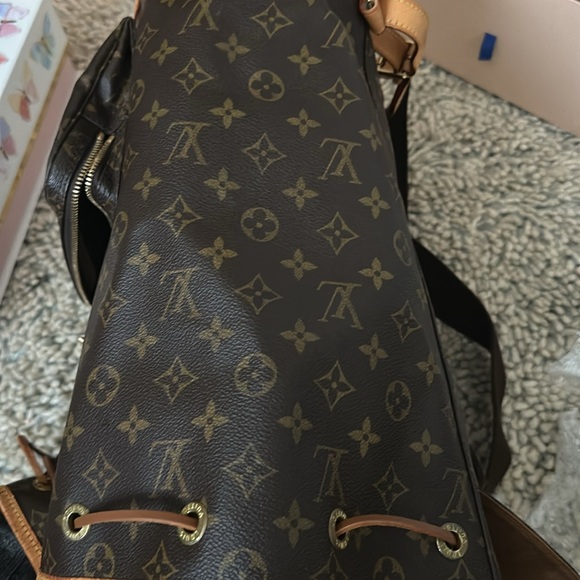 LOUIS VUITTON Monogram GM Drawstring Backpack Beauty Authentic Vintage 1997 - Picture 14 of 16